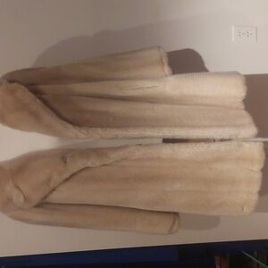 Stunning Vintage Faux Fur Coat